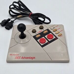 Nintendo NES Advantage Arcade Joystick Controller NES-026 Retro Gaming Turbo